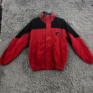 Matco Jacket Coat Tools Mens Medium Pockets Red Black Tools Jacket